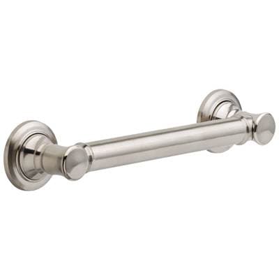 Delta Faucet BathSafety 12''  Traditional Decorative ADA Grab Bar - Stainless