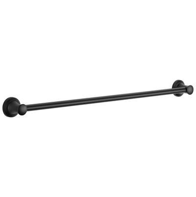 BathSafety 36'' Transitional Decorative Grab Bar - Matte Black by Delta Faucet