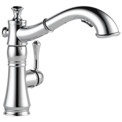 Delta Faucet CassidyE Single Handle Pull-Out Kitchen Faucet - Chrome