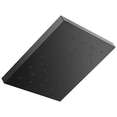 Delta Faucet Universal Showering Components H2Okinetic Single Setting Shower Head with UltraSoakE - Matte Black