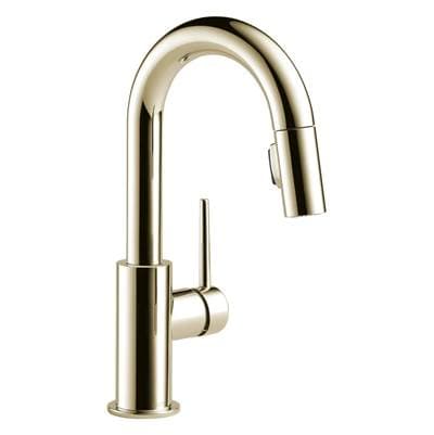 Delta Faucet Trinsic: | Single handle | Pull-down - Polished Nickel