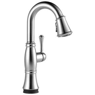 Delta Faucet CassidyE Touch2O Bar / Prep Faucet with Touchless Technology - Lumicoat Arctic Stainless