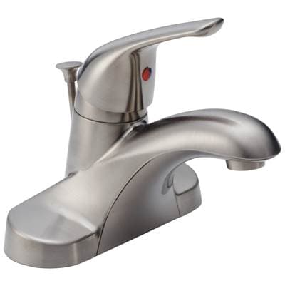 Delta Faucet Foundations | Single handle - Stainless