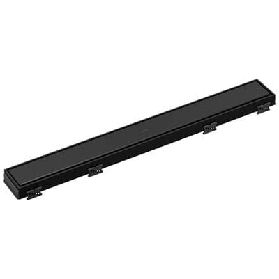 Delta Faucet Other: 24'' Reversible Linear Shower Drain Trim - Matte Black