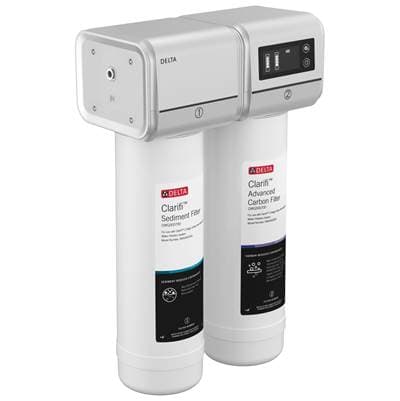 Delta Faucet Clarifi 2-Stage Under Sink Advanced Water Filtration System