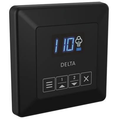 Delta Faucet Universal Showering Components Square Steam Control - Matte Black
