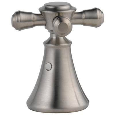 Delta Faucet CassidyE Metal Cross Handle Set - Deck Mount Bathroom & Bidet - Stainless