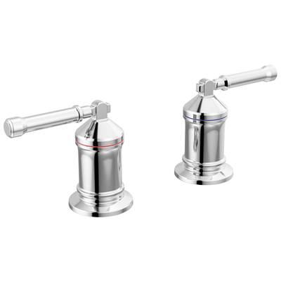 BroderickE 2 Handle Roman Tub handle Kit-Lever - Lumicoat Stainless by Delta Faucet