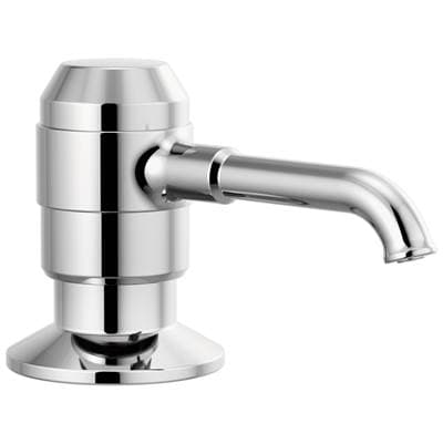 Delta Faucet BroderickE Soap/Lotion Dispenser w/Bottle - Chrome