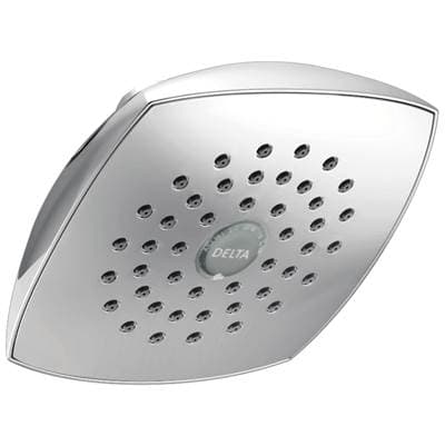 Delta Faucet Universal Showering Components Touch-Clean Raincan Single-Setting Shower Head Champagne Bronze