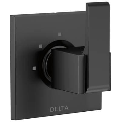 Delta Faucet Ara 3-Setting 2-Port Diverter Trim - Matte Black