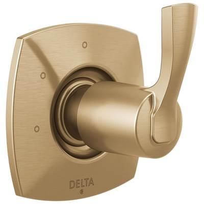 Delta Faucet Stryke Three Function Diverter Trim - Lumicoat Champagne - Bronze