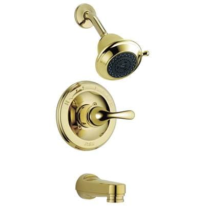 Delta Faucet Classic Monitor 13 Series Tub & Shower Trim - Polished Brass
