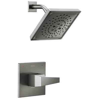 Delta Faucet Trilliane 14 Series H2okinetic Shower Only Trim - Lumicoat Black Stainless by Delta Faucet
