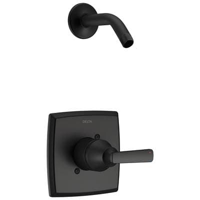 Delta Faucet Ashlyn Monitor 14 Series Shower Trim - Less Head - Matte Black