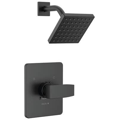 Delta Faucet ModernE Monitor 14 Series Shower Trim - Matte Black