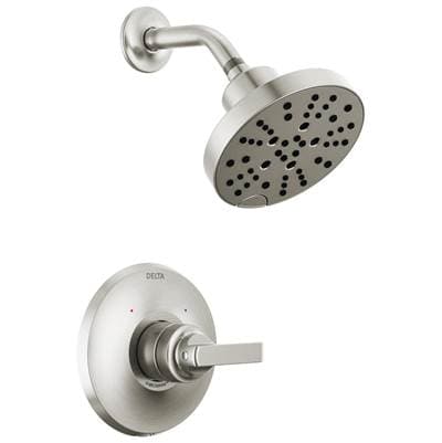 Delta Faucet TetraE 14 Series Shower Trim - Lumicoat Stainless