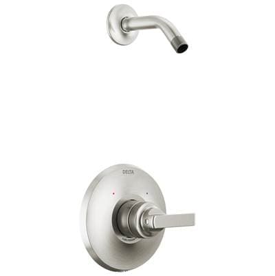 Delta Faucet TetraE 14 Series Shower Trim - Less Head - Lumicoat Stainless