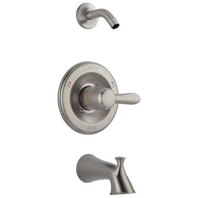 Delta Faucet Lahara Monitor 14 Series Tub & Shower Trim - Less Head - Stainless