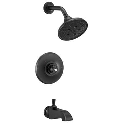 Delta Faucet DorvalE Monitor 14 Series Shower Trim - Less Handle - Matte Black by Delta Faucet