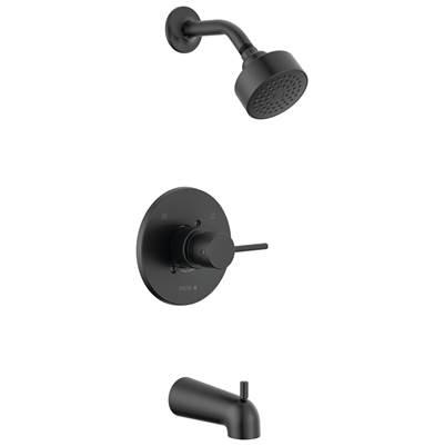ModernE Monitor 14 Series Tub & Shower Trim - Matte Black