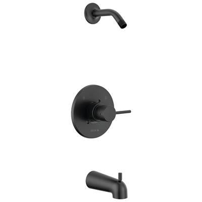 ModernE Monitor 14 Series Tub & Shower Trim - Less Head - Matte Black