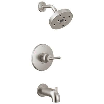 Delta Faucet Trinsic Monitor 14 Series H2OKineticTub & Shower Trim - Stainless