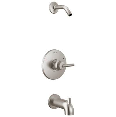 Delta Faucet Trinsic Monitor 14 Series Tub & Shower Trim - Less Head - Stainless
