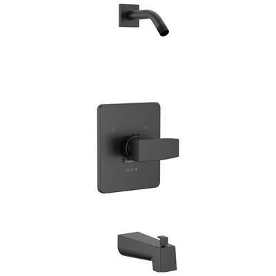 ModernE Monitor 14 Series Tub & Shower Trim - Less Head - Matte Black