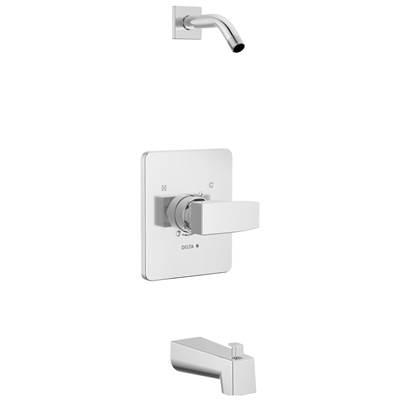 ModernE Monitor 14 Series Tub & Shower Trim - Less Head - Chrome