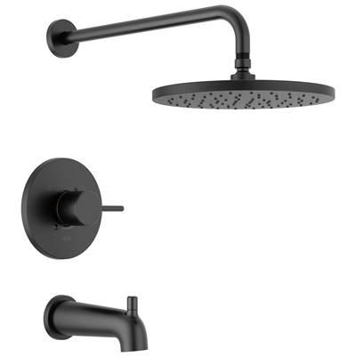 ModernE Monitor 14 Series Tub & Shower Trim - Matte Black