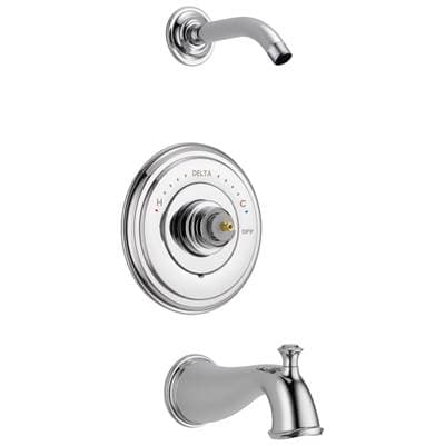 Delta Faucet CassidyE Monitor 14 Series Tub & Shower Trim - Less Handle - Less Head - Chrome by Delta Faucet