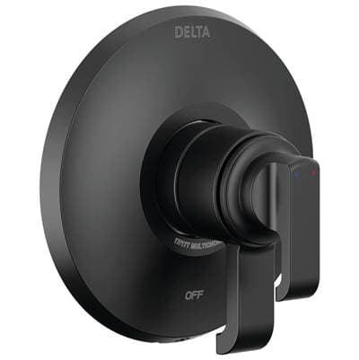 Delta Faucet TetraE 17 Series Valve Only Trim - Matte Black
