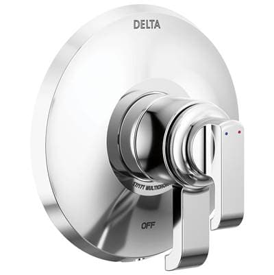 Delta Faucet TetraE 17 Series Valve Only Trim - Lumicoat Chrome