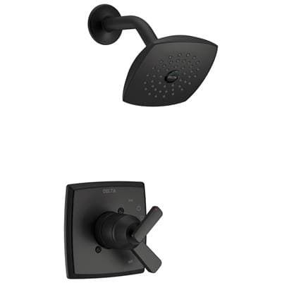 Delta Faucet Ashlyn Monitor 17 Series Shower Trim - Matte Black