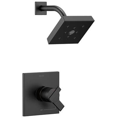 Delta Faucet Ara Monitor 17 Series H2OKineticShower Trim - Matte Black
