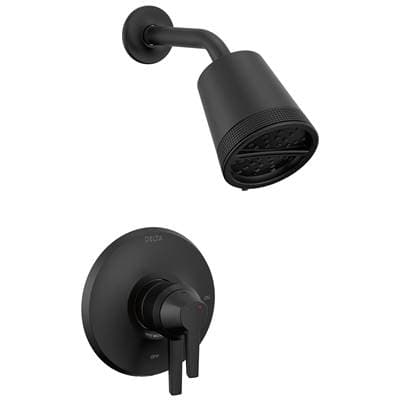 Delta Faucet GaleonE 17 Series Shower Trim with Cylinder SH - Matte Black