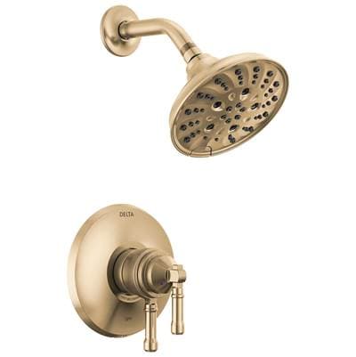 Delta Faucet BroderickE 17 Series Shower Trim - Lumicoat Champagne Bronze