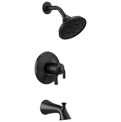 Delta Faucet KayraE Monitor 17 Series Tub and Shower Trim - Matte Black