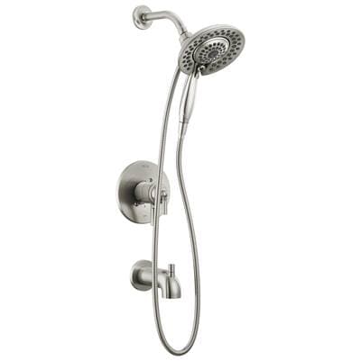 Delta Faucet SaylorE Monitor 17 Series Tub & Shower Trim with In2ition - Stainless