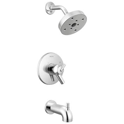 Delta Faucet Trinsic Monitor 17 Series H2OKineticTub & Shower Trim - Chrome
