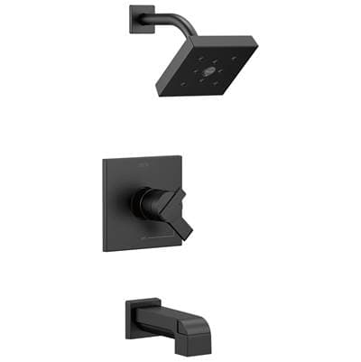 Delta Faucet Ara Monitor 17 Series H2OKineticTub & Shower Trim - Matte Black