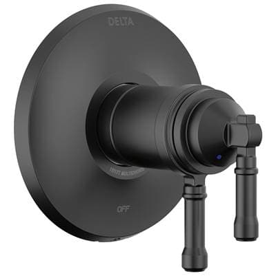 Delta Faucet BroderickE 17T Series Valve Only Tim - Matte Black