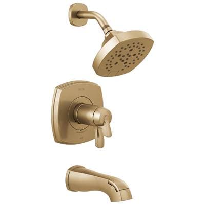 Delta Faucet Stryke 17 Thermostatic Tub and Shower Only - Lumicoat Champagne Bronze