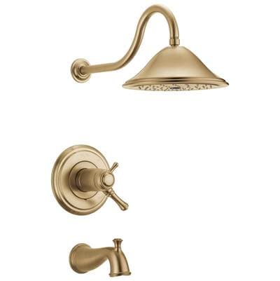 Delta Faucet CassidyE TempAssure 17T Series Tub & Shower Trim - Champagne Bronze