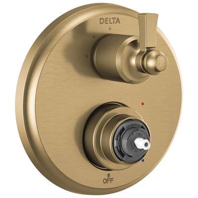 Delta Faucet DorvalE Traditional 2-Handle Monitor 14 Series Valve Trim with 3 Setting Diverter - Champagne Bronze