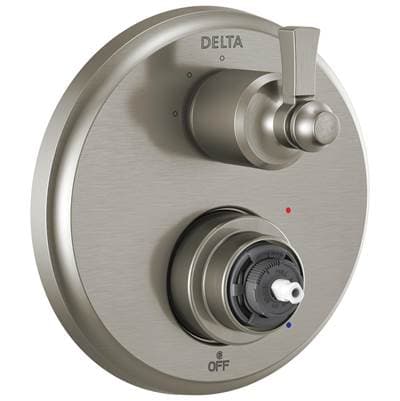 Delta Faucet DorvalE Traditional 2-Handle Monitor 14 Series Valve Trim with 3 Setting Diverter - Stainless