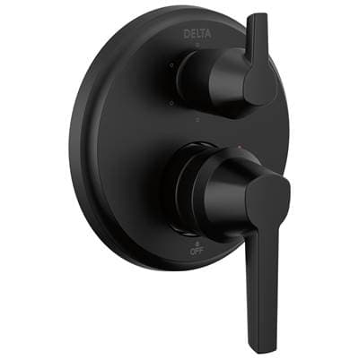 Delta Faucet GaleonE 14S Integrated Diverter Trim - 6 Setting - Matte Black