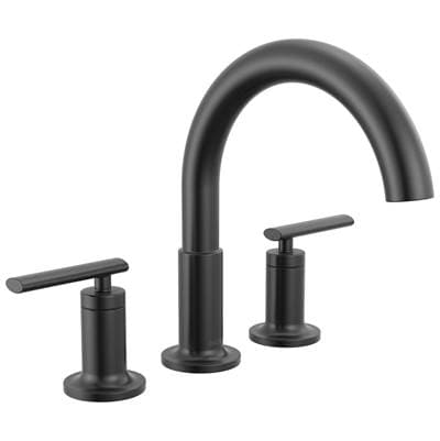 Delta Faucet Altado Roman Tub Trim Matte Black