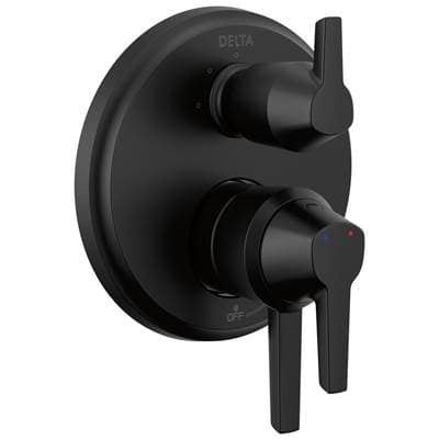 Delta Faucet GaleonE 17S Integrated Diverter Trim - 3 Setting - Matte Black